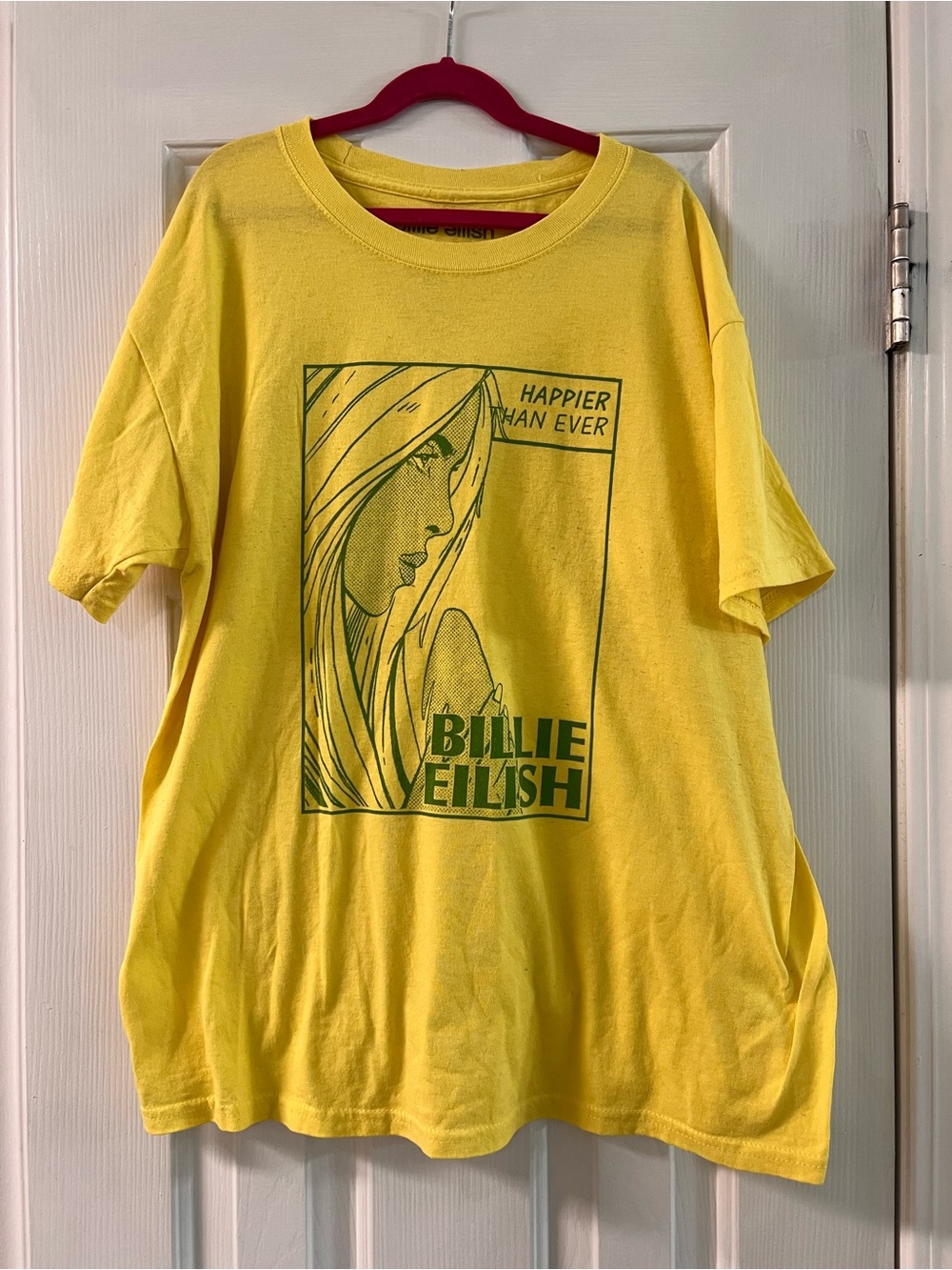 Rare Billie Eilish Happier than Ever Promo Tee - unisex M